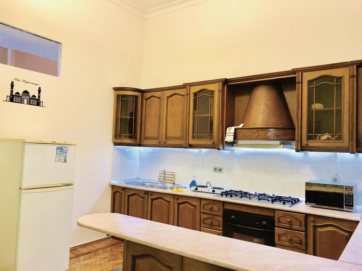 Check-In Apartment Near Fountain Square Vidadi Str Baku Exteriér fotografie