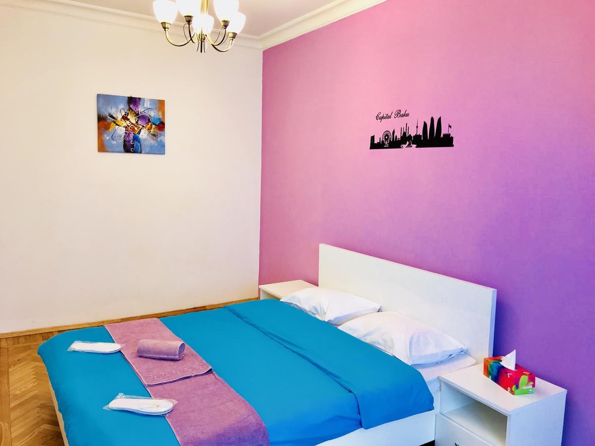 Check-In Apartment Near Fountain Square Vidadi Str Baku Exteriér fotografie