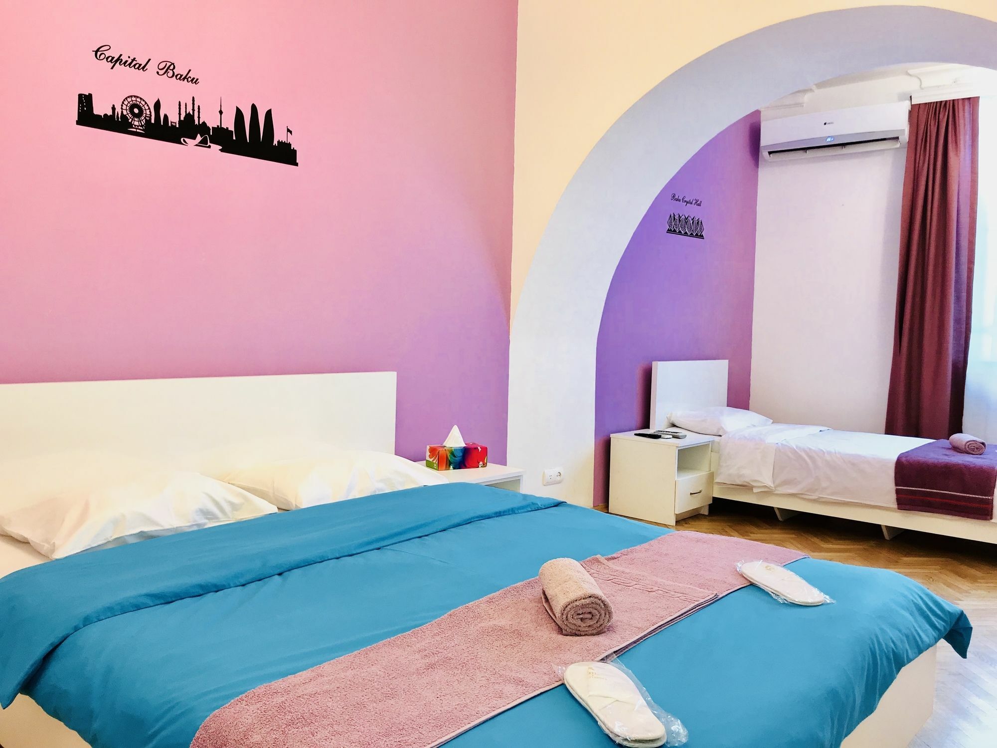 Check-In Apartment Near Fountain Square Vidadi Str Baku Exteriér fotografie