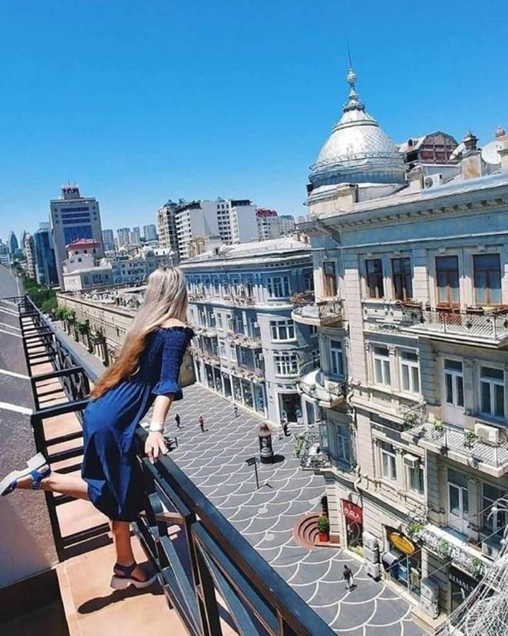 Check-In Apartment Near Fountain Square Vidadi Str Baku Exteriér fotografie