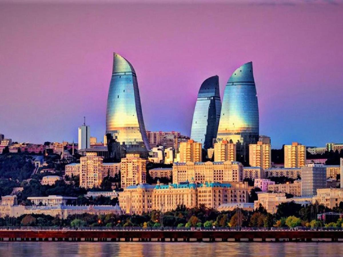Check-In Apartment Near Fountain Square Vidadi Str Baku Exteriér fotografie
